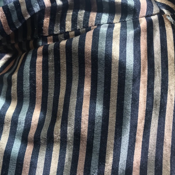 NWT Zara striped velvet pants - Picture 7 of 7